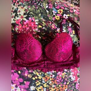 La SENZA Fuchsia Lace Bra